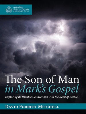 cover image of The Son of Man in Mark's Gospel